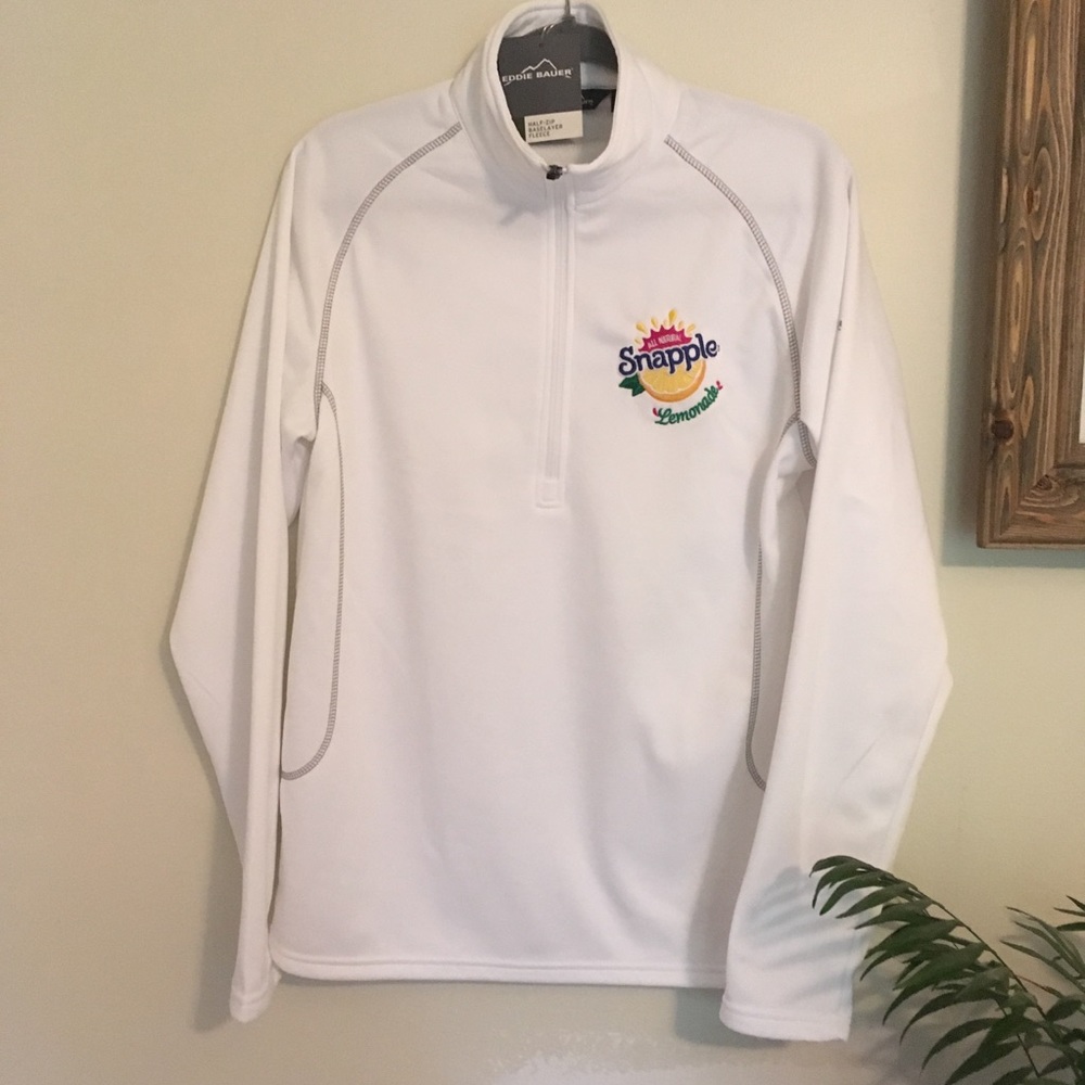 {Eddie Bauer} Half-zip base layer fleece